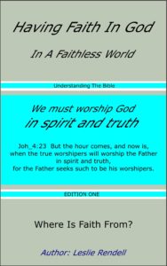 Book Cover - having faith in God