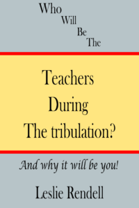 Book Cover - Teachers during the tribulation 