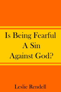 Is being fearful a sin against God - book cover