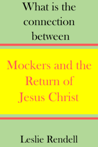 Book cover - Mockers and the return of Jesus Christ