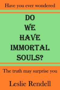 Book Cover, do we have immortal souls