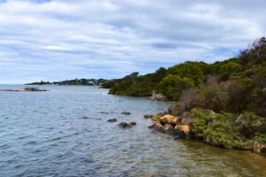Augusta shoreline