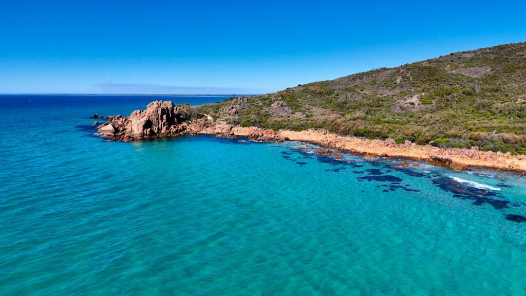 Castle Rock Bay drone photo