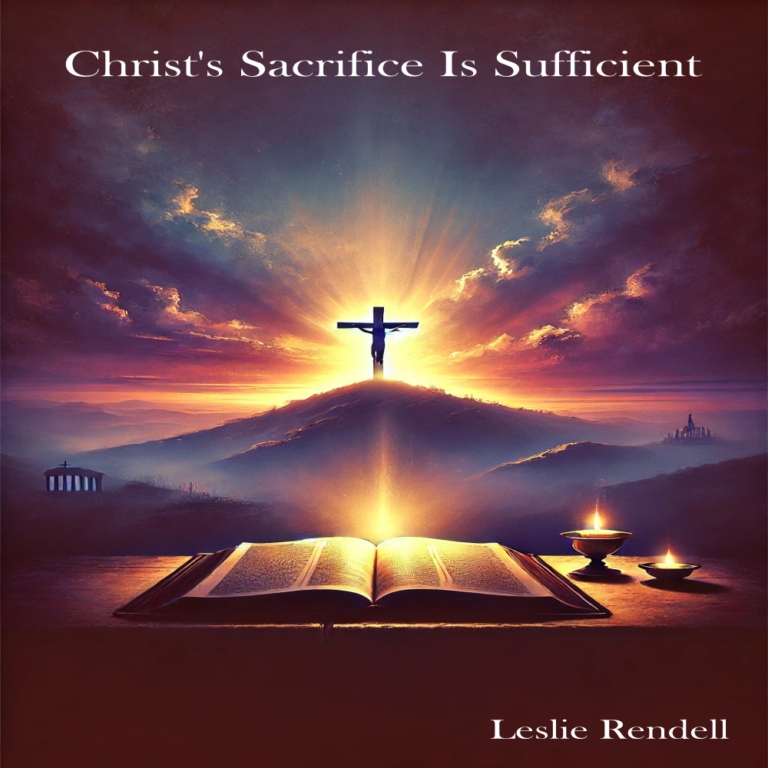 Christ's Sacrifice Is Sufficient