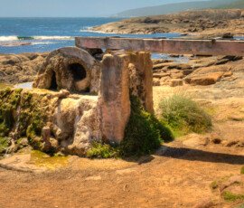 Water Wheel Water wheel at Cape Leeuwin in Western Australia