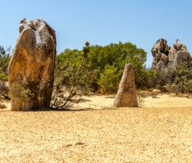 The Pinnacles in Nambung National Park in Western Australia