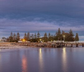 Busselton in Western Australia Busselton Jetty at Sunset