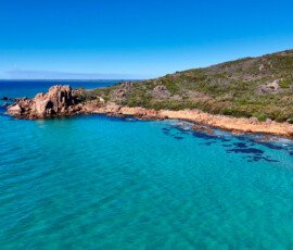 Castle Rock Bay drone photo
