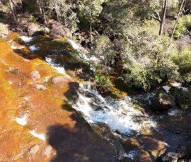 Iron Stone Gully near Capel in Western Australia